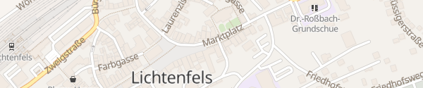 Karte Marktplatz Lichtenfels