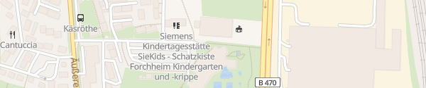 Karte Königsbad Forchheim