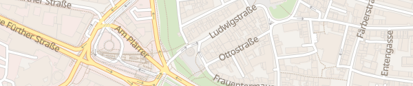 Karte Ludwigstraße Nürnberg