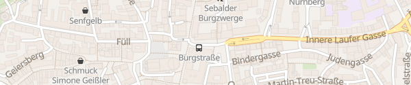 Karte Theresienstraße Nürnberg