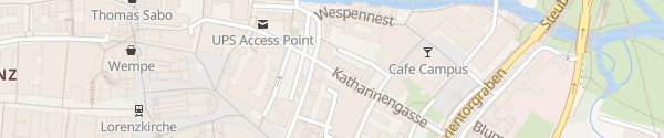 Karte Katharinengasse Nürnberg