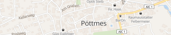 Karte Rathaus Pöttmes