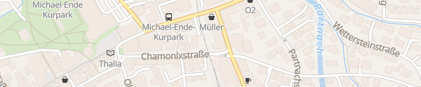Karte VR-Bank Hauptstelle Garmisch-Partenkirchen