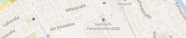 Karte Olympia-Eissport-Zentrum Garmisch-Partenkirchen