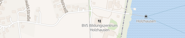 Karte BVS-Bildungszentrum Holzhausen Utting am Ammersee