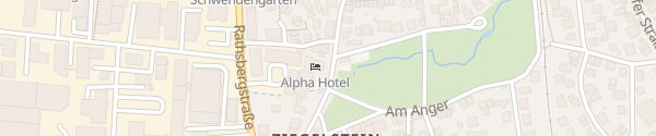 Karte Hotel Alpha Nürnberg