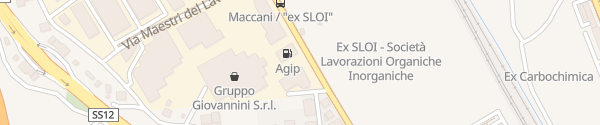 Karte IONITY Eni Tankstelle Trento