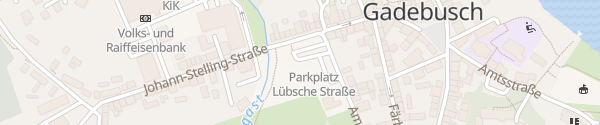 Karte Lübsche Straße Gadebusch