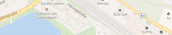 Karte Herzogstraße Nürnberg