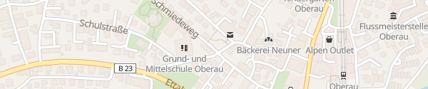 Karte Schmiedeweg Oberau
