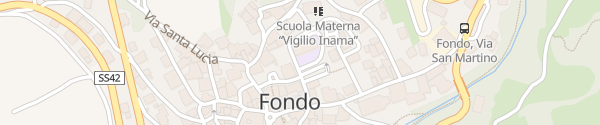 Karte Piazza Stefenelli Fondo
