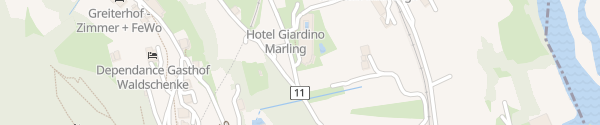Karte Hotel Giardino Marling Marling