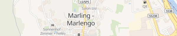 Karte Gemeindeparkplatz Marling