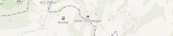 Karte Hotel Thurnergut Dorf Tirol 