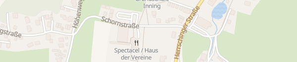 Karte Schornstraße Inning am Ammersee