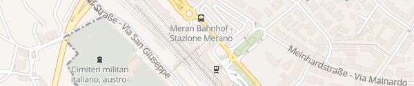 Karte Fast charging Station Merano
