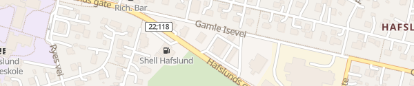 Karte Esso Hafslund Borgenhaugen