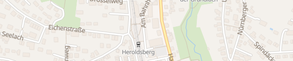 Karte Bahnhof Heroldsberg