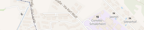 Karte Karl-Wolf-Strasse Meran