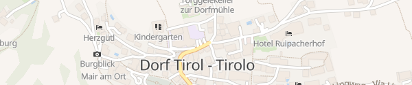 Karte Parkhaus Tirolo