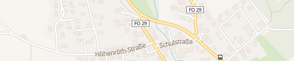 Karte Hauptstraße Kleinsendelbach