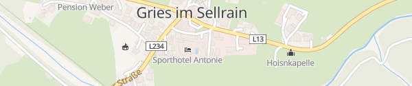 Karte Sporthotel Antonie Gries im Sellrain