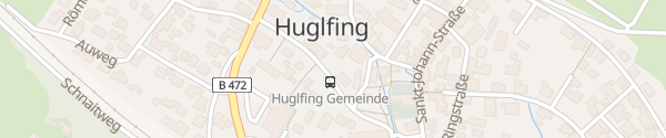 Karte Rathaus Huglfing