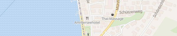 Karte Ammersee Hotel Herrsching