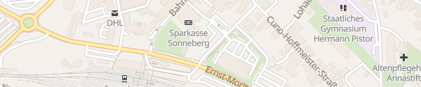 Karte Sparkasse Sonneberg