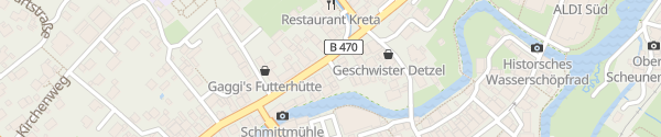 Karte Breitenbachstraße Ebermannstadt
