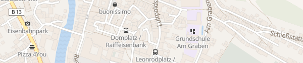 Karte Posthof Eichstätt