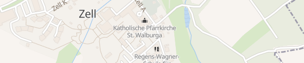 Karte Regens-Wagner-Schule Zell Hilpoltstein