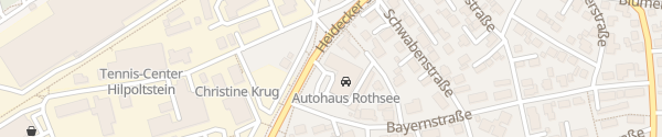 Karte Autohaus Rothsee Hilpoltstein