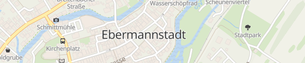 Karte Marktplatz Ebermannstadt