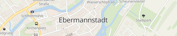Karte Marktplatz Ebermannstadt