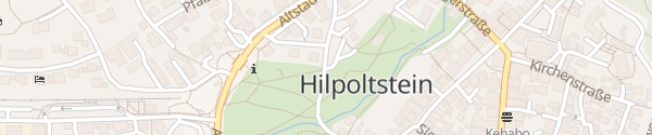 Karte Försterwiese Talstraße Hilpoltstein
