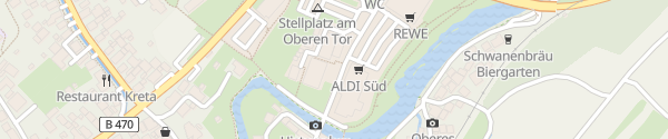 Karte Oberes Tor Ebermannstadt