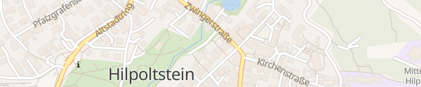 Karte Försterwiese Zwingerstraße Hilpoltstein