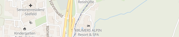 Karte Destination Charger Krumers Alpin Resort Seefeld
