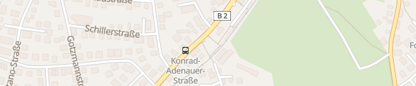 Karte Kiss & Ride Parkplatz Eckental