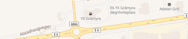 Karte YX Gråmyra Levanger