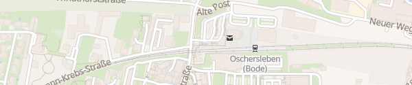 Karte Bahnhof Oschersleben
