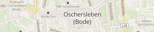 Karte Marktplatz Oschersleben (Bode)