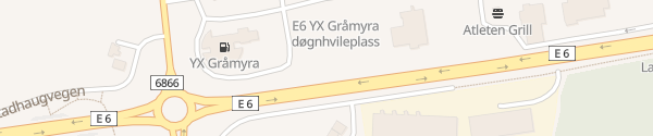 Karte Mer YX Gråmyra Levanger