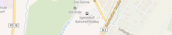 Karte EDEKA Louzil Igensdorf