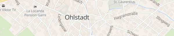 Karte Rathausplatz Ohlstadt