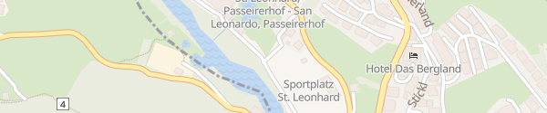 Karte Sportarena St. Leonhard in Passeier