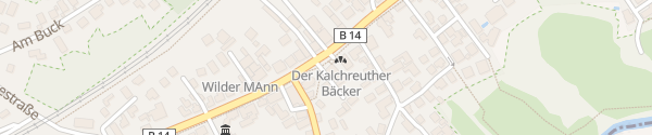 Karte Hauptstraße nahe St.Georg Rückersdorf