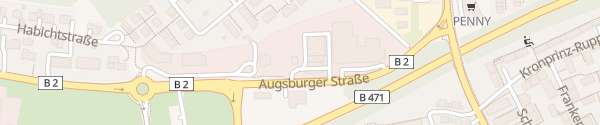Karte Shell Tankstelle Augsburger Straße Fürstenfeldbruck