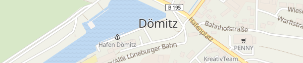 Karte Hotel Dömitzer Hafen Dömitz